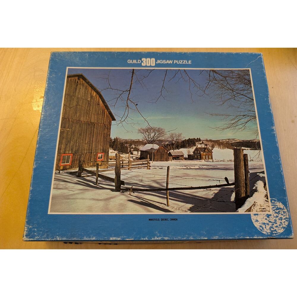 🍀Vintage Whitman Guild Canada Jigsaw Puzzle